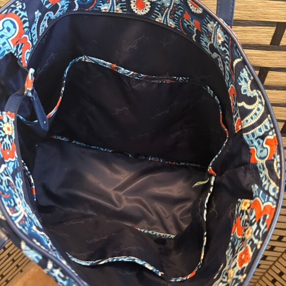 Vera Bradley‎ Blue Tote Bag - Picture 7 of 7